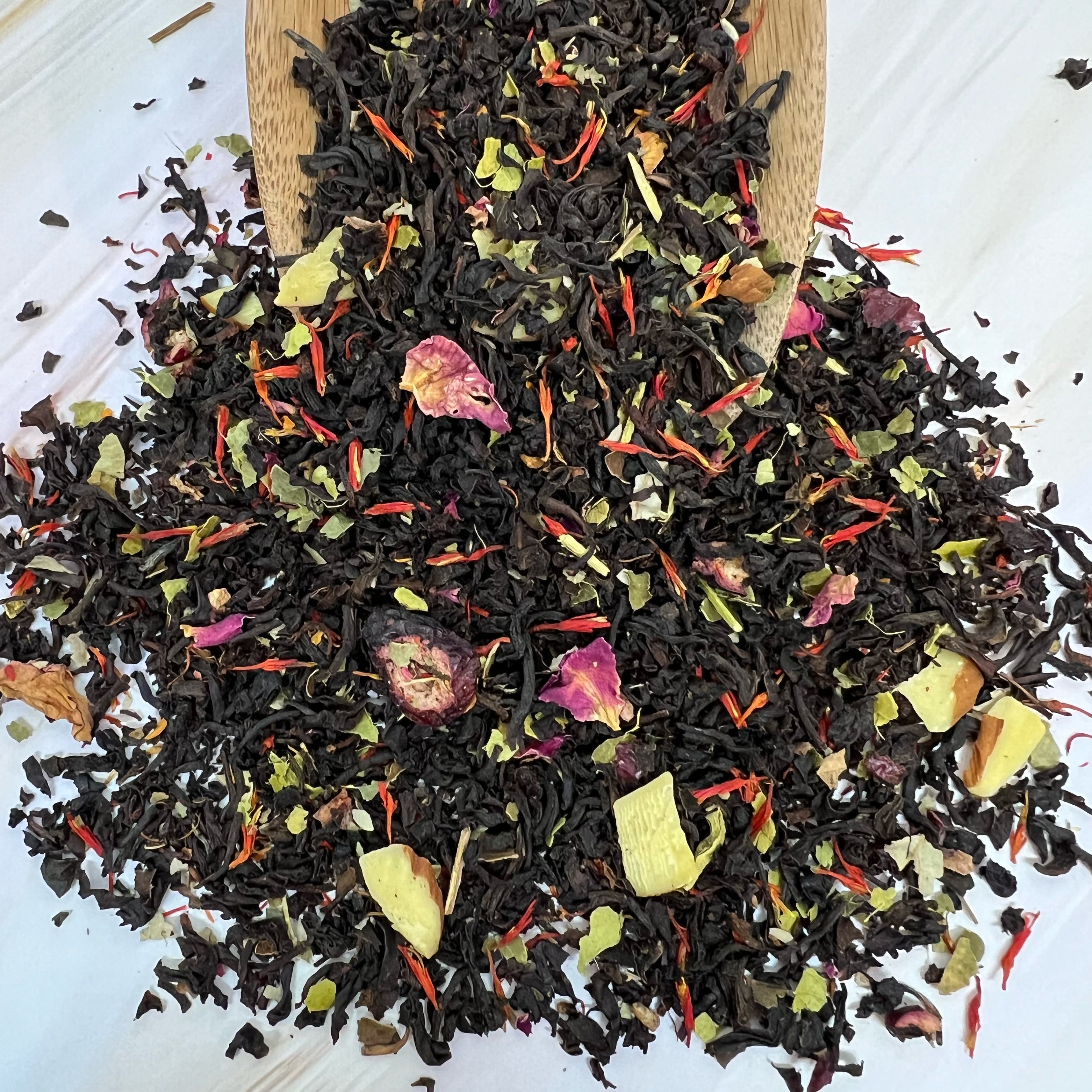 CHERRY ALMOND BLACK TEA
